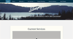 Desktop Screenshot of leibenspergerfuneralhome.com