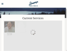 Tablet Screenshot of leibenspergerfuneralhome.com